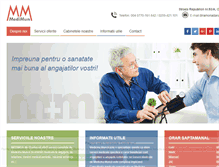 Tablet Screenshot of medimun.ro